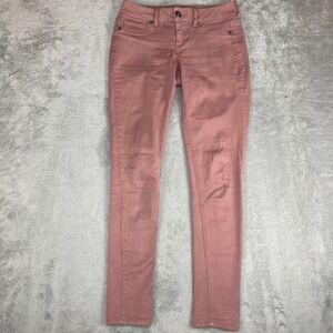 Maurices Jeans Pink Skinny Women's XS-R Slim Fit Stretch‎ Pants
